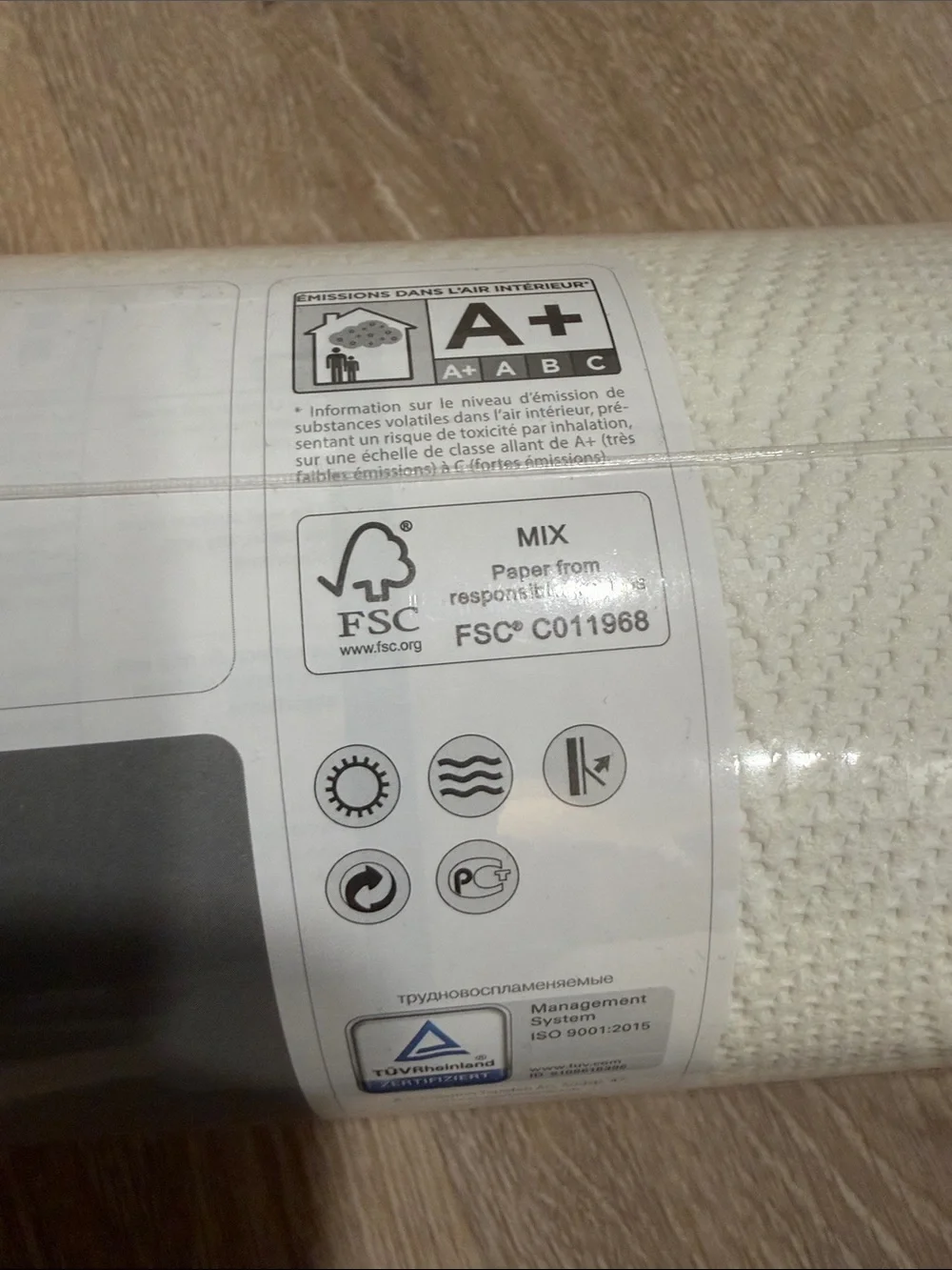 Innova White Textured Wallpaper Rolls